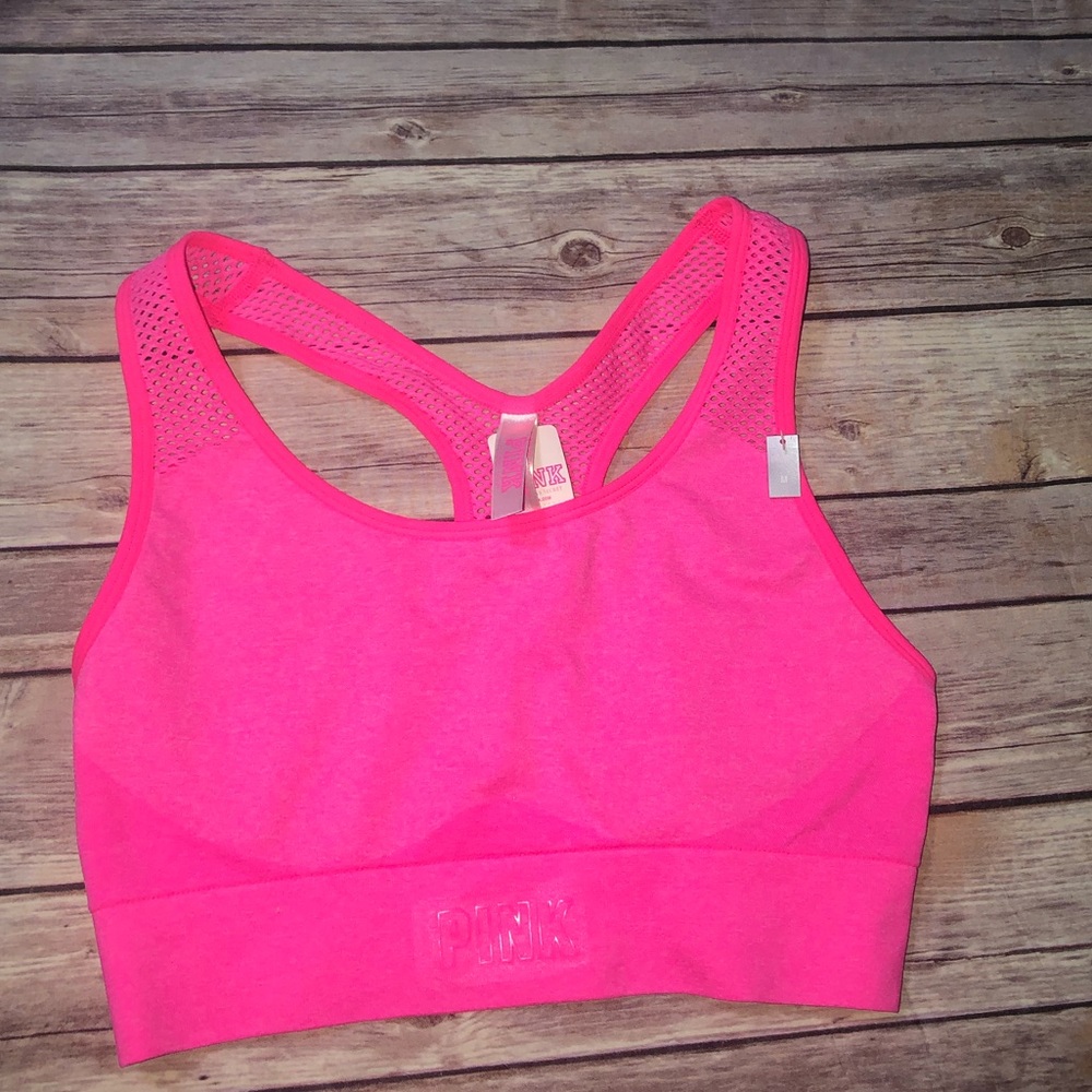 Pink Victoria Secret Racerback bra